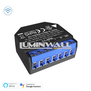 Módulo Comutador p/ Automação Wi-Fi c/ Controlo de Estores Eléctricos SHELLY 2.5